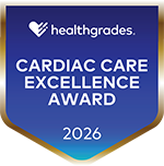 Healthgrades Cardiac Care Excellence Award 2026
